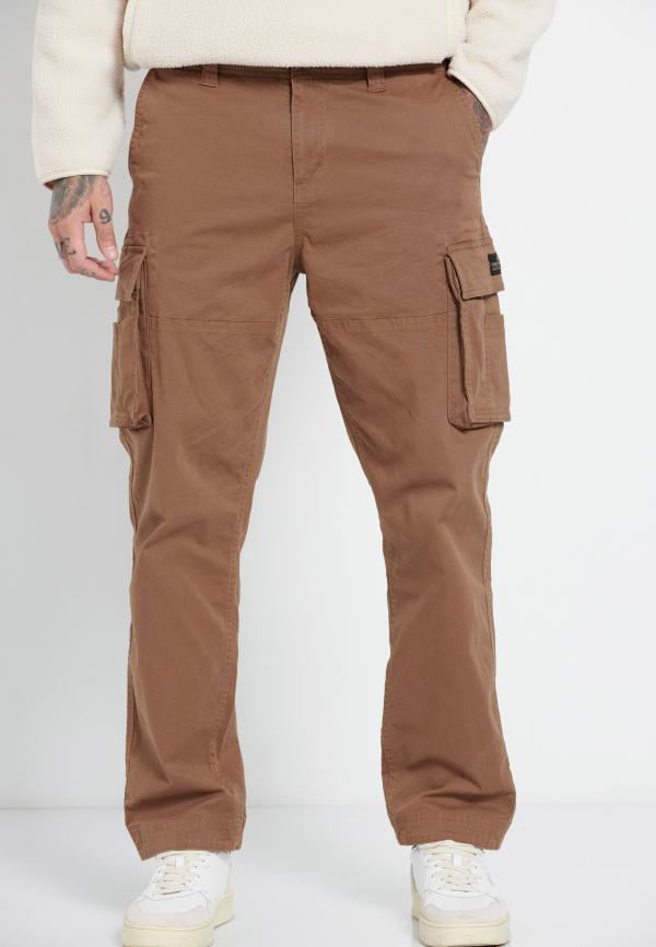 Regular fit cargo παντελόνι