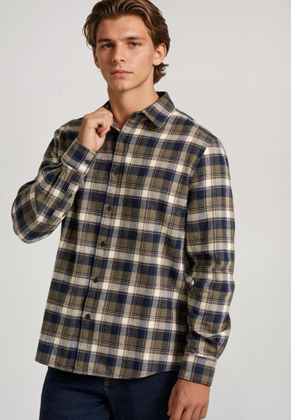 Flannel καρό πουκάμισο