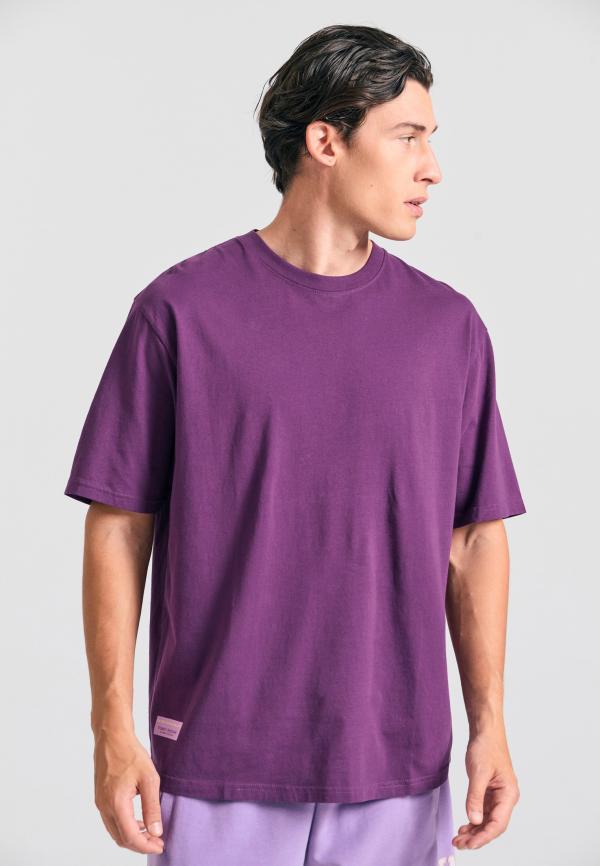 Relaxed fit t-shirt με graphic τύπωμα στην πλάτη
