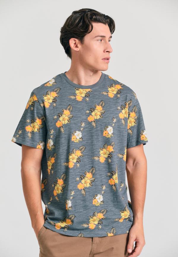 T-shirt με all over τύπωμα