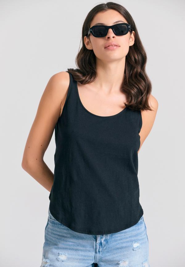 Γυναικείο tank top με μακρύτερη πλάτη