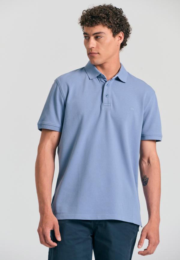 Essential polo μπλούζα με κέντημα Garage 55.