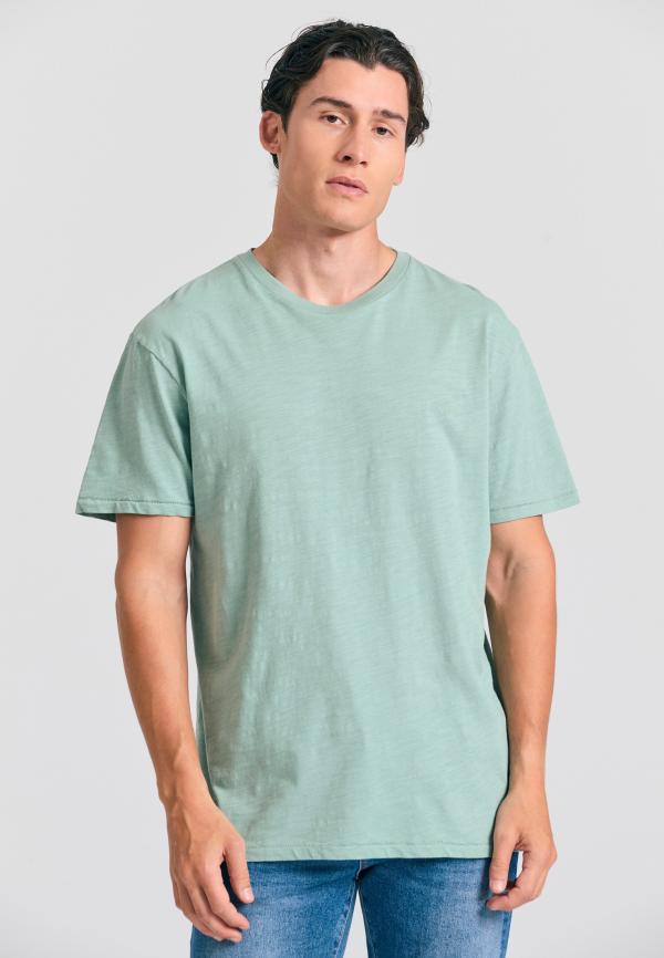 Βαμβακερό t-shirt με κεντημένο logo Garage 55.
