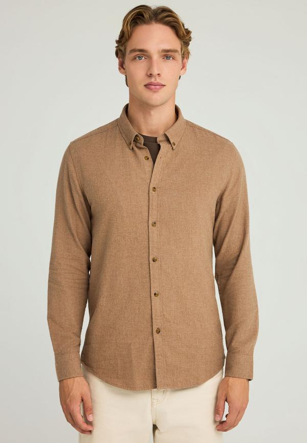 Ανδρικό πουκάμισο με button-down γιακά - The Essentials