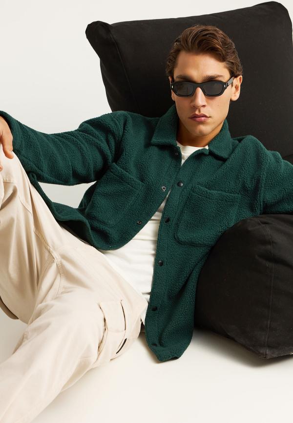 Ανδρικό fleece overshirt