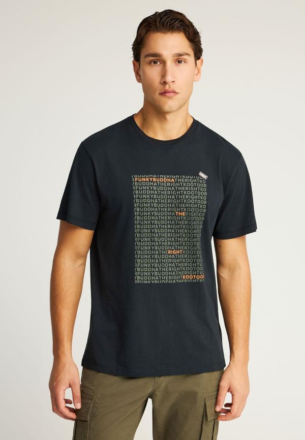 T-shirt με Funky Buddha τύπωμα