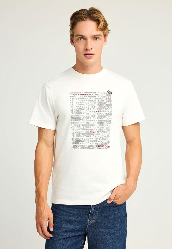 T-shirt με Funky Buddha τύπωμα