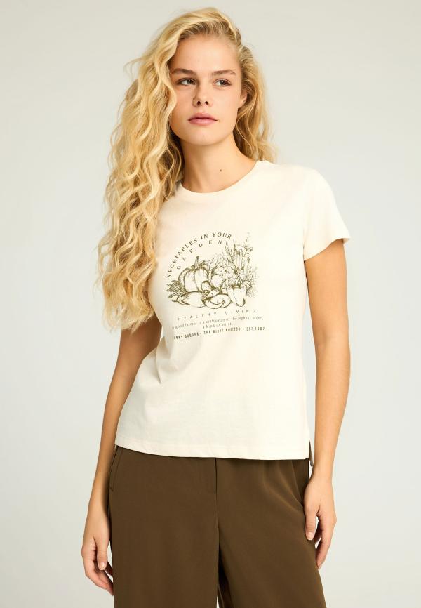 T-shirt με τύπωμα Vegetables in Your Garden