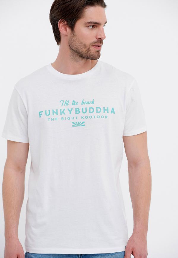 T-shirt με τύπωμα στο στήθος