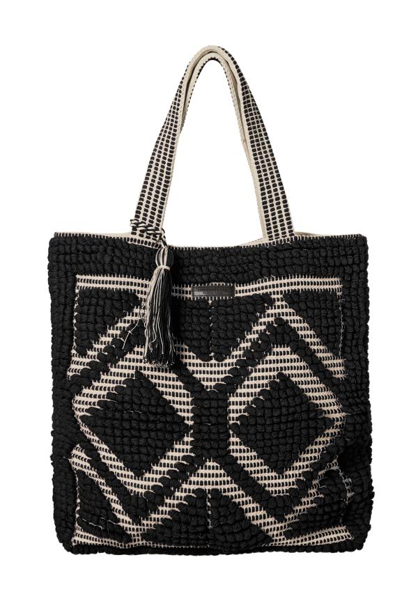 Boho υφαντή τσάντα παραλίας
