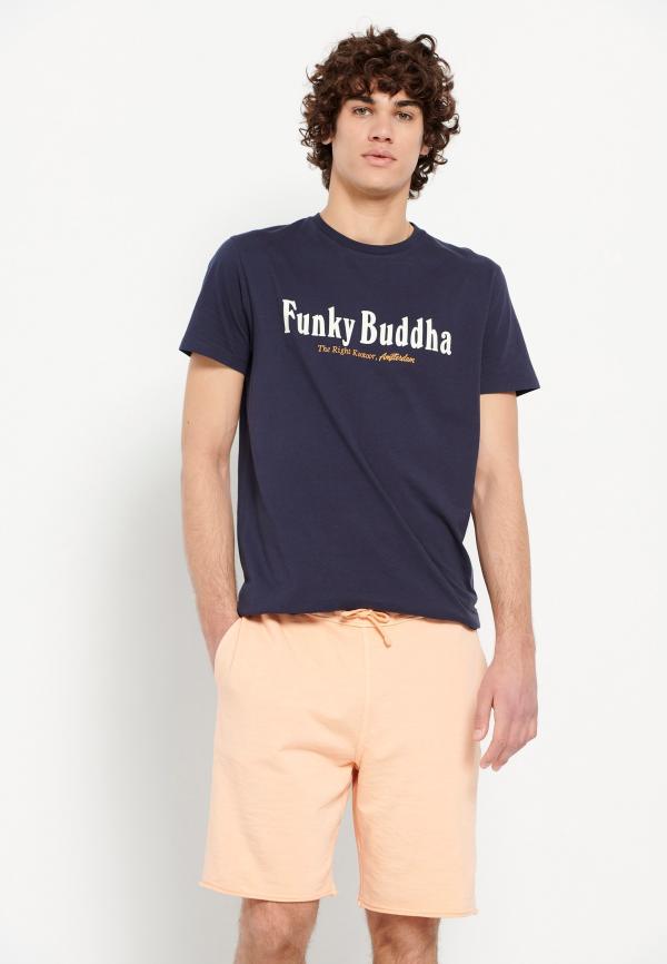 Loose tapered fit αθλητική βερμούδα