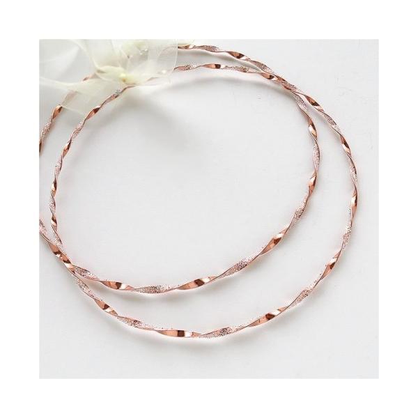 Στέφανα Γάμου Επάργυρα Ροζ χρώμα με Crystal fabric ST102