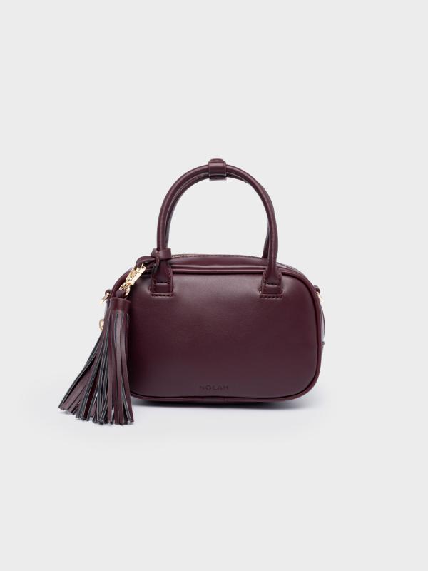 NOLAH ΓΥΝΑΙΚΕΙΑ ΤΣΑΝΤΑ LAURA BURGUNDY GOLD