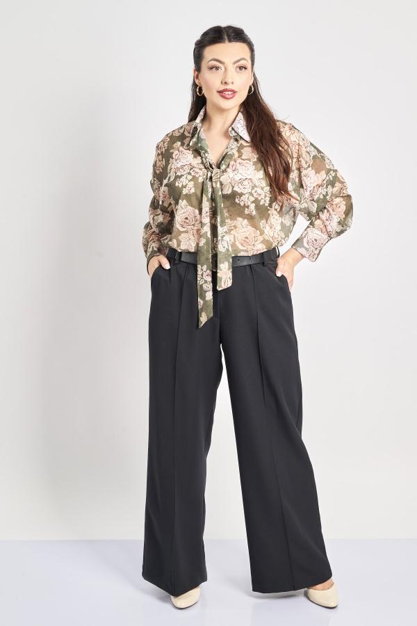 Παντελόνι κρεπ σε tailored γραμμή