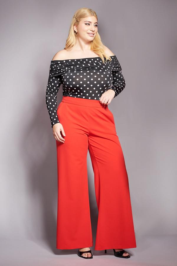 PRBT Παντελόνι Tailored wide leg