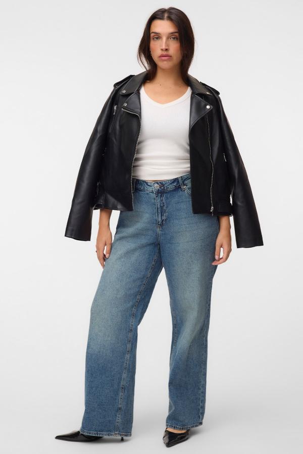 Τζιν σε wide leg γραμμή VERO MODA