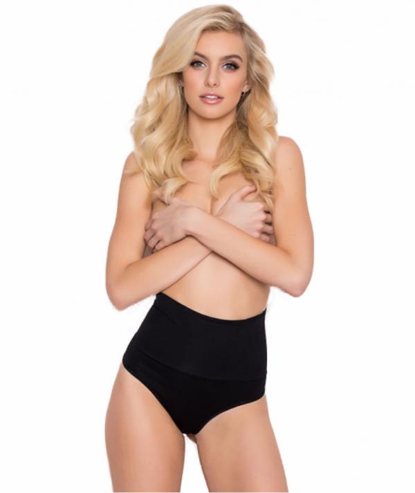 Λαστέξ Κιλοτάκι String Lilian - Μαύρο - LC3030-Μαύρο-L/XL